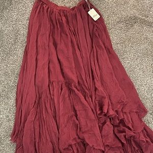 Free People Skirt new with tags never worn